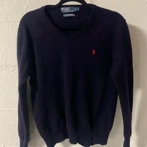 Polo by Ralph Lauren Navy Blue Large Sweater